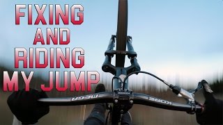 FIRST DAY RIDING MY JUMP AGAIN!