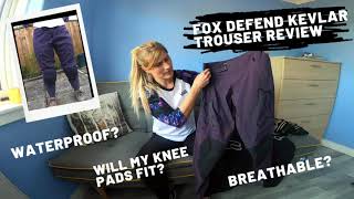 Fox Defend Kevlar Trouser Review 2020 | Winter...