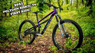 NEW BIKE BUILD AND TEST RIDE!  2021 Polygon...