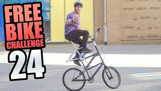 THE FREE BIKE CHALLENGE - PART 24 - EXTRA TALL...