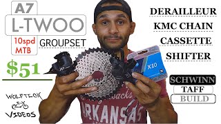 Budget A7 LT WOO 10 Speed Groupset on the...