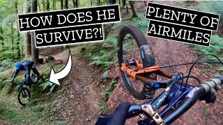 HOW DOES HE SURVIVE RIDING LIKE THIS?! (BIG SENDS)