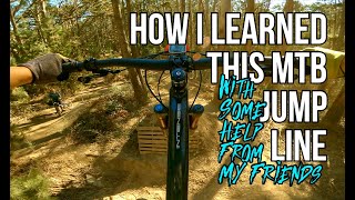 Learning A MTB Jump Line pt3 : Got All Seven