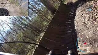 Illiniwek Forest Preserve South Loop Downhill