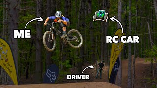 What could go wrong? Riding mountain bikes...