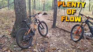 Mountain Biking In The Fall - Painted Apron Trail