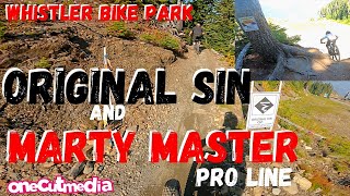 Whistler Mountain Bike Park    O-Sin to Marty...