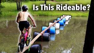 Building a Slippery 110ft Floating Skinny on...