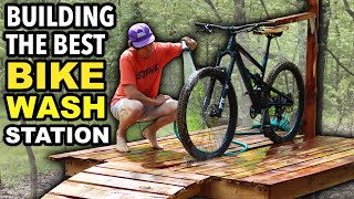 How To Build THE ULTIMATE Bike Wash Station!