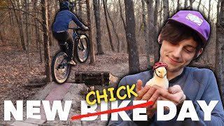 Building a MTB Gap Jump landing and getting...