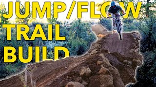 Building a JUMP/FLOW Trail in their BACKYARD!...