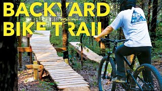 RIDING MY BACKYARD TRAIL | UPPER DECKER