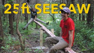 Trail Building #12 | The 25ft MTB Teeter Totter