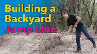Building a Backyard Bike Jump Line | Trail...