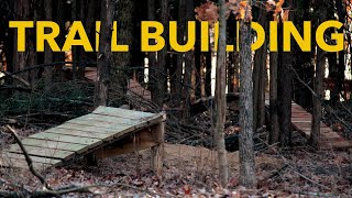 Trail Building #4 - Jump, Berm, and Rollercoaster