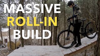 MTB Trail Building - Roll in Build