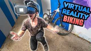 VR BIKING - RIDING MTB IN 3RD PERSON IS CRAZY!