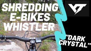 E-BIKE MTB Whistler CRANKWORKS, Testing the...