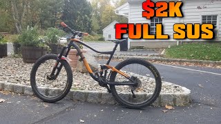 Riding The Best $2,000 Full Suspension Bike