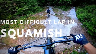 Hardest Mountain Bike Trail in Squamish