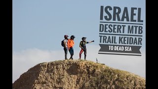 ISRAEL desert MTB trail to the DEAD SEA