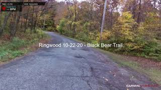 Ringwood 10-22-20 - Black Bear Trail Southbound