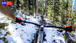 Summer snowstorm won't slow me down ????????...