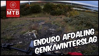 Enduro afdaling - Terril winterslag Genk, BE