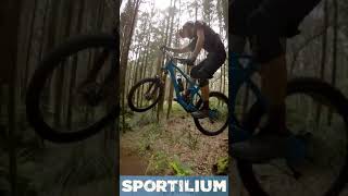 HUGE MTB STUMP JUMP   #shorts #mtb