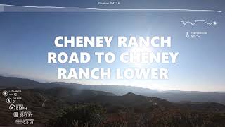 CHENEY RANCH TO CHENEY RANCH LOWER : MTB