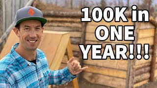 100k Subscribers in a year!