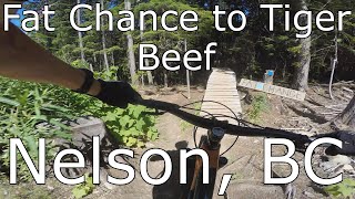 Fat Chance to Tiger Beef - Nelson, BC