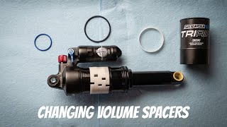 How To Change Volume Spacers On A Suntour Tri...