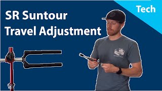 How to change travel on a Suntour fork