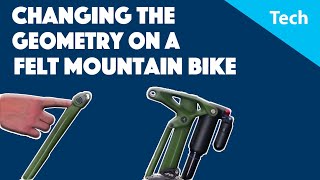 Felt Mountain Bike Geometry Change