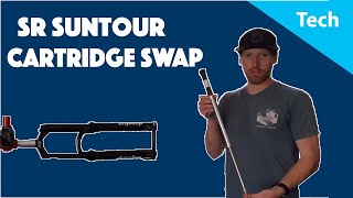 SR Suntour Fork Cartridge Swap