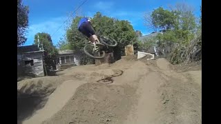My backyard pump track!