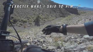 Sliding off the side of S. Mountain