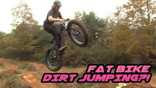 CAN I RIDE S4P DIRT JUMPS ON THE FAT BIKE?!