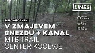 V zmajevem gnezdu + Kanal - MTB trail center...