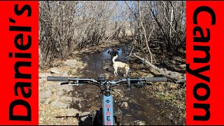 Dust, Snow, Ice, & Mud on Daniel's Canyon!