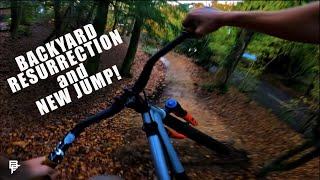 LOCKDOWN BACK YARD BUILD AND NEW DIRT JUMP!!