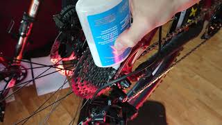 How I lube My chain on my Trek 6300 0192