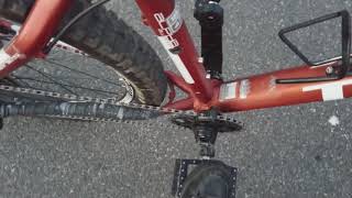 2010 Trek 6300 frame flex test