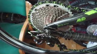 SunRace CSMX8 11-46T casette backpedlling...