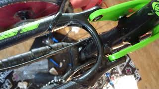 Super flexible seat stay & chainstay