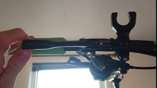 Showcasing play in TRP ML930 brake lever