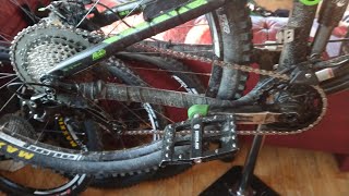 Shimano xt m8000 casette Backpedalling Test