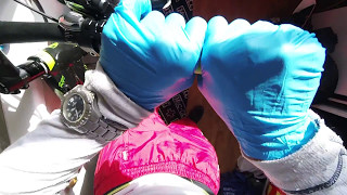 Installing Grips Using Hot tap water