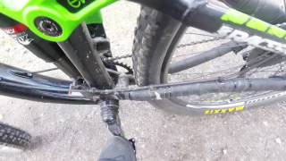 2014 Trek Fuel ex 7 29er showcasign the flex